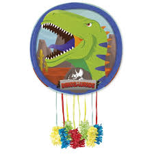 PIÑATA DINOSAURIOS 1 UD CUMPLEAÑOS FELIZ